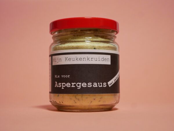 Mijn Keukenkruiden potje aspergesaus