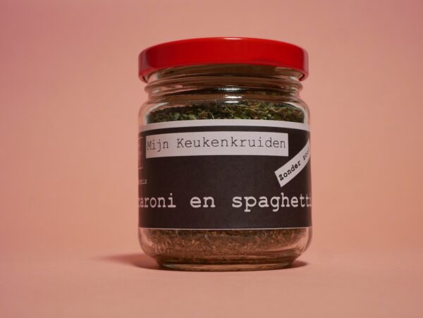 Potje kruiden voor macaroni en spaghetti