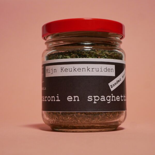 Potje kruiden voor macaroni en spaghetti